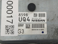 2013-2015 Nissan Sentra PCM Engine Control Computer ECU ECM PCU OEM P/N:NEC015-619 Fits Fits 2013 2014 2015 OEM Used Auto Pa