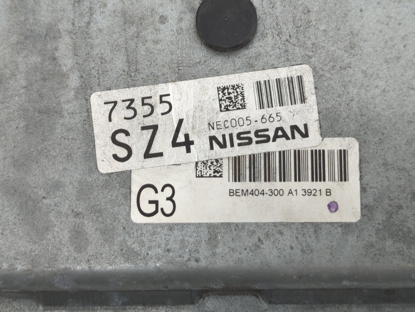 2013-2015 Nissan Sentra PCM Engine Control Computer ECU ECM PCU OEM P/N:NEC015-619 Fits Fits 2013 2014 2015 OEM Used Auto Pa