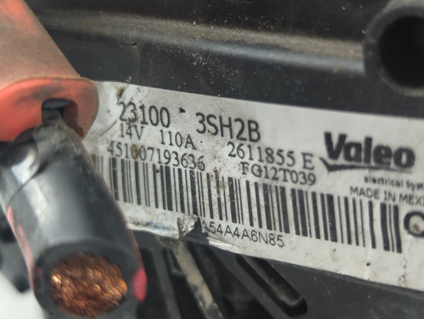 2013-2019 Nissan Sentra Alternator Replacement Generator Charging Assembly Engine OEM P/N:23100 3SH2B Fits OEM Used Auto Par