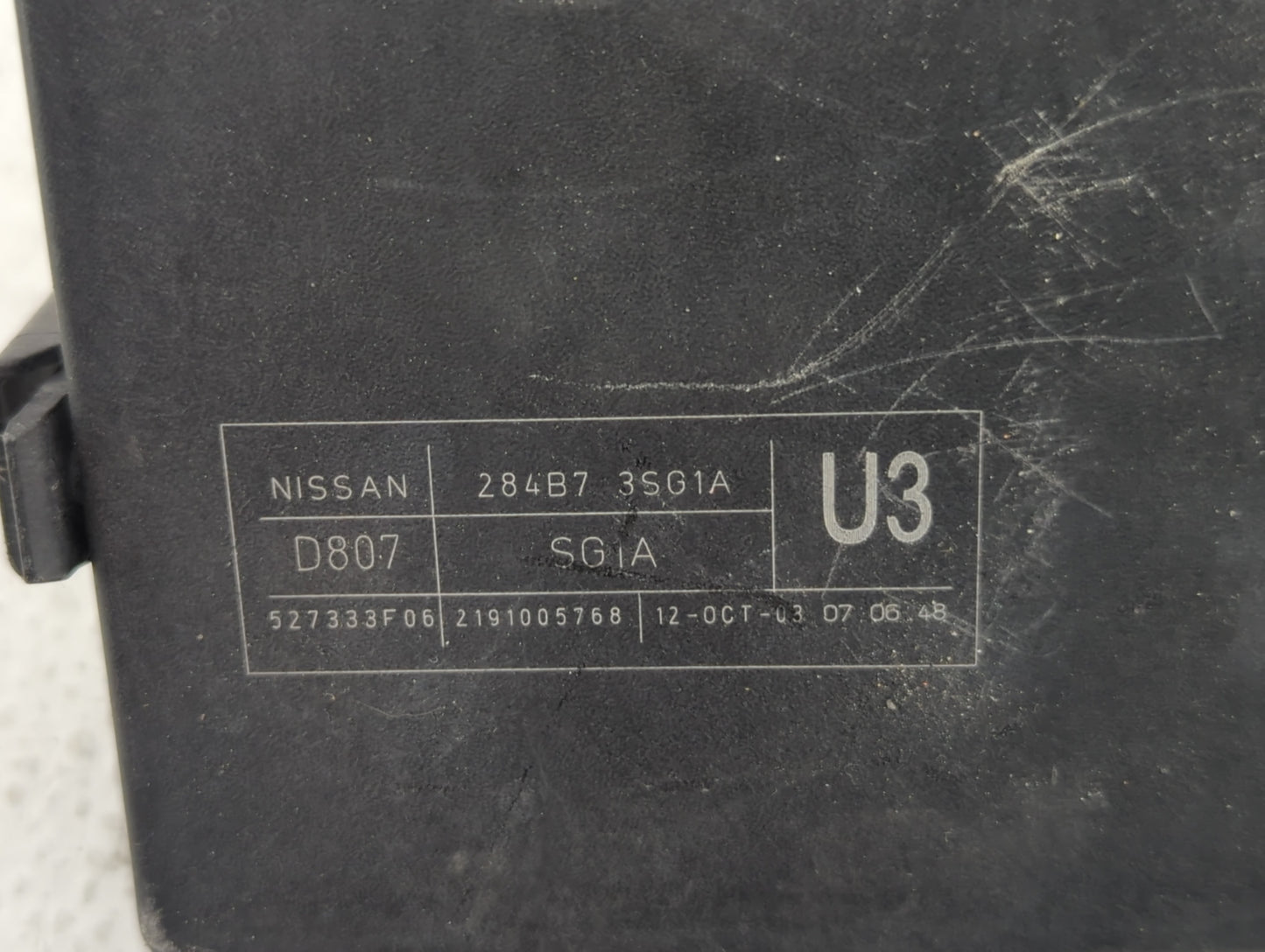 2013-2019 Nissan Sentra Fusebox Fuse Box Panel Relay Module P/N:284B7 3RA1A Fits Fits 2013 2014 2015 2016 2017 2018 2019 OEM