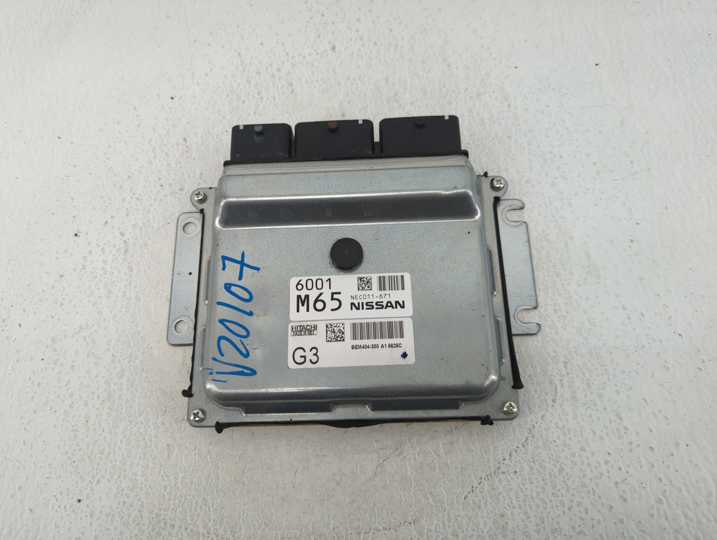 2013-2015 Nissan Sentra PCM Engine Control Computer ECU ECM PCU OEM P/N:6001 M65 NEC011-671 Fits Fits 2013 2014 2015 OEM Use