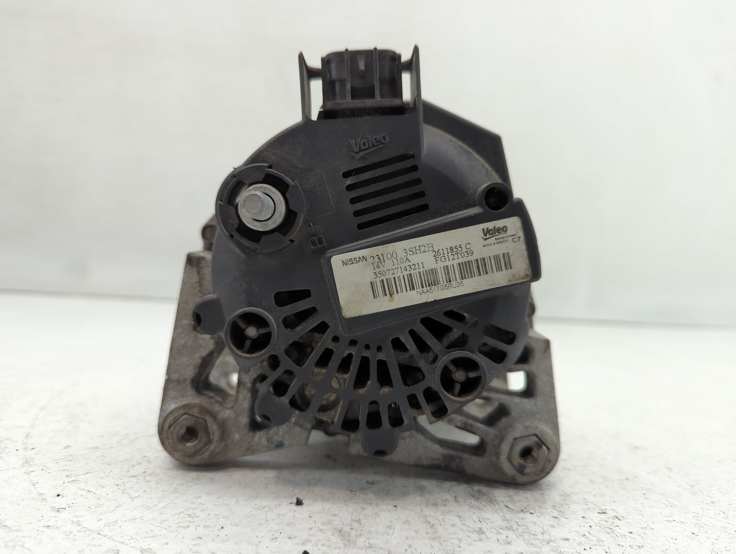 2013-2019 Nissan Sentra Alternator Replacement Generator Charging Assembly Engine OEM P/N:23100 9AE0A Fits OEM Used Auto Par