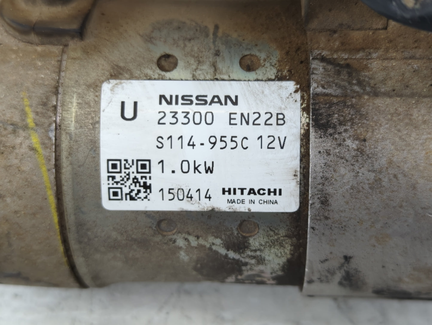 2013-2019 Nissan Sentra Car Starter Motor Solenoid OEM P/N:23300 EN22B Fits Fits 2013 2014 2015 2016 2017 2018 2019 2020 OEM
