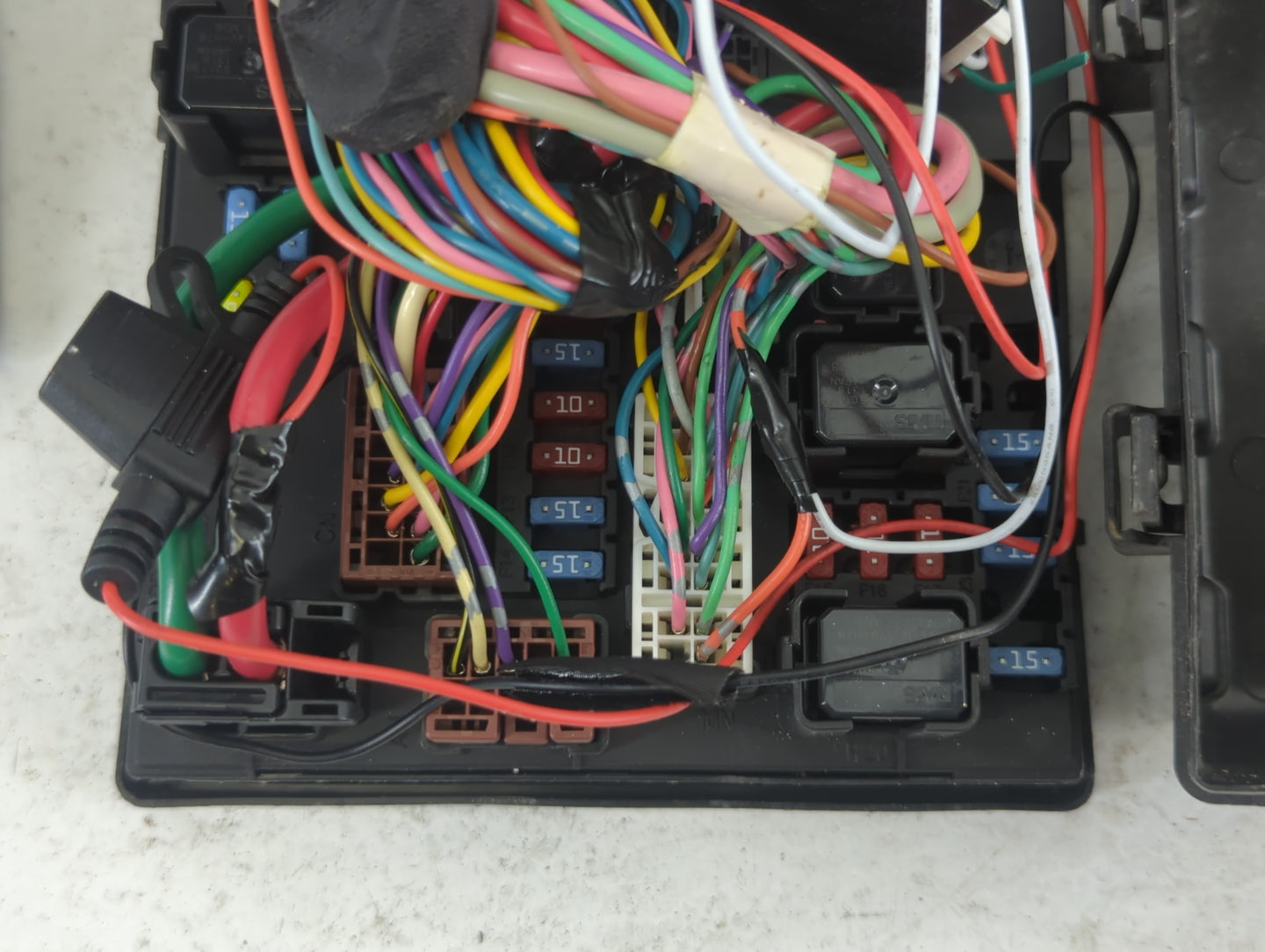2015 Nissan Sentra Fusebox Fuse Box Panel Relay Module P/N:284B7 3RA1B Fits OEM Used Auto Parts - Oemusedautoparts1.com