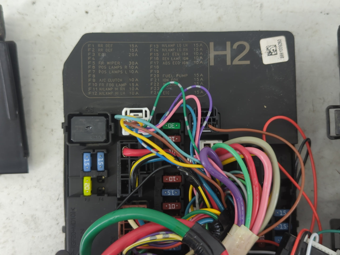 2015 Nissan Sentra Fusebox Fuse Box Panel Relay Module P/N:284B7 3RA1B Fits OEM Used Auto Parts - Oemusedautoparts1.com