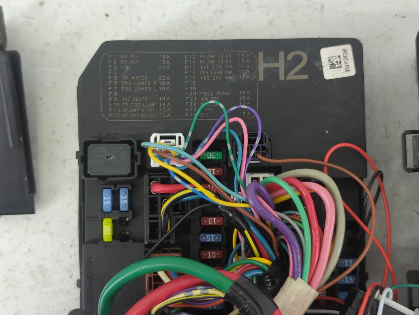 2015 Nissan Sentra Fusebox Fuse Box Panel Relay Module P/N:284B7 3RA1B Fits OEM Used Auto Parts - Oemusedautoparts1.com