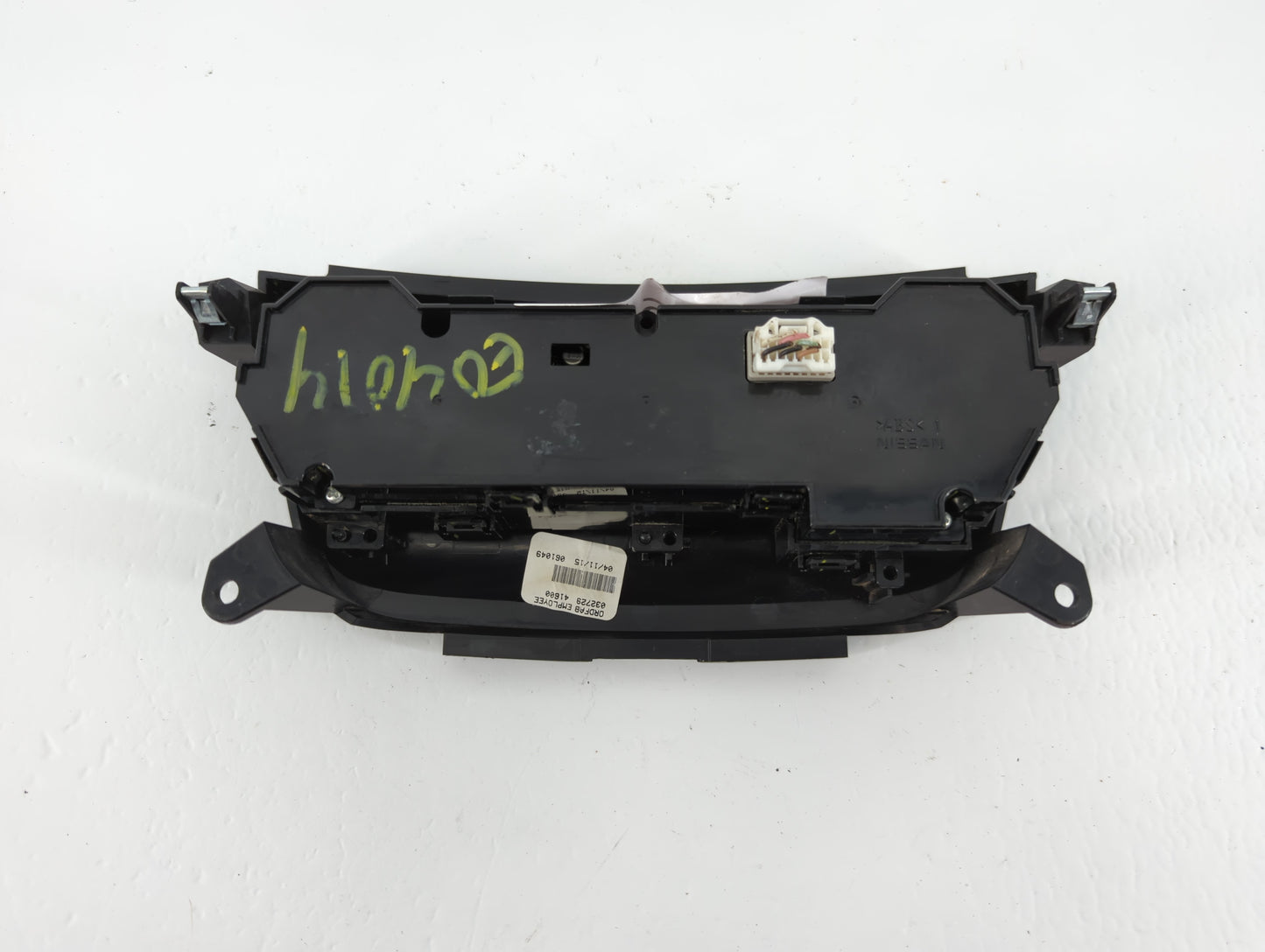 2015-2017 Nissan Sentra Climate Control Module Temperature AC/Heater Replacement P/N:032729 41600 Fits Fits 2015 2016 2017 O