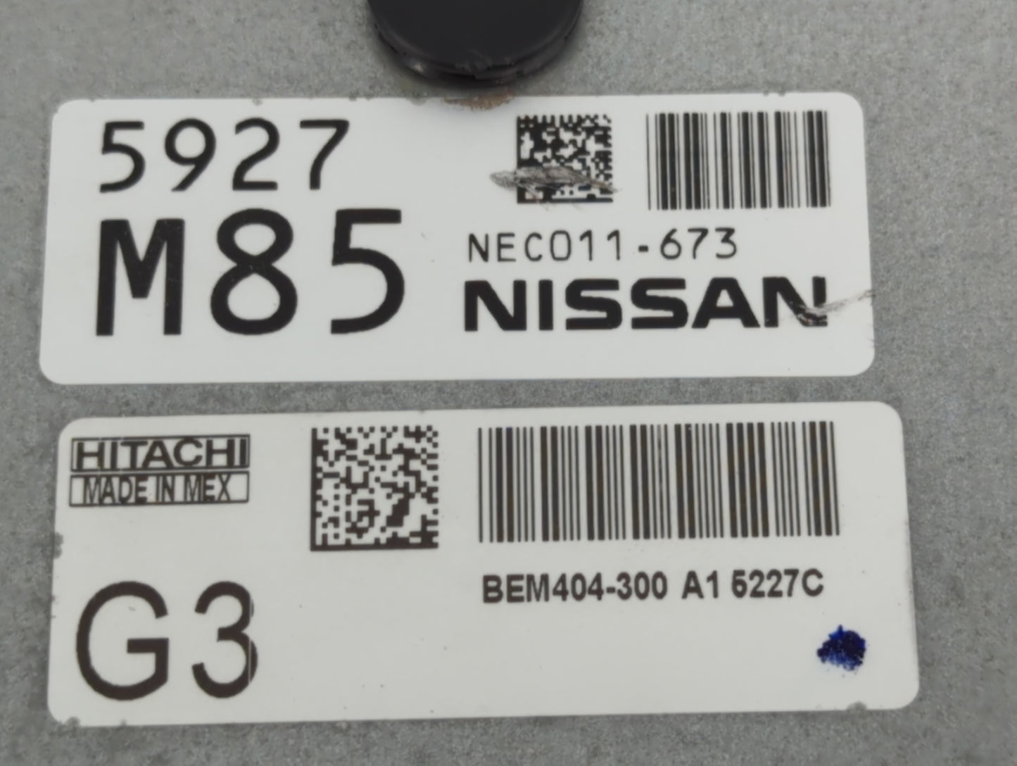 2013-2015 Nissan Sentra PCM Engine Control Computer ECU ECM PCU OEM P/N:NEC011-673 Fits Fits 2013 2014 2015 OEM Used Auto Pa