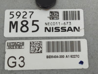 2013-2015 Nissan Sentra PCM Engine Control Computer ECU ECM PCU OEM P/N:NEC011-673 Fits Fits 2013 2014 2015 OEM Used Auto Pa