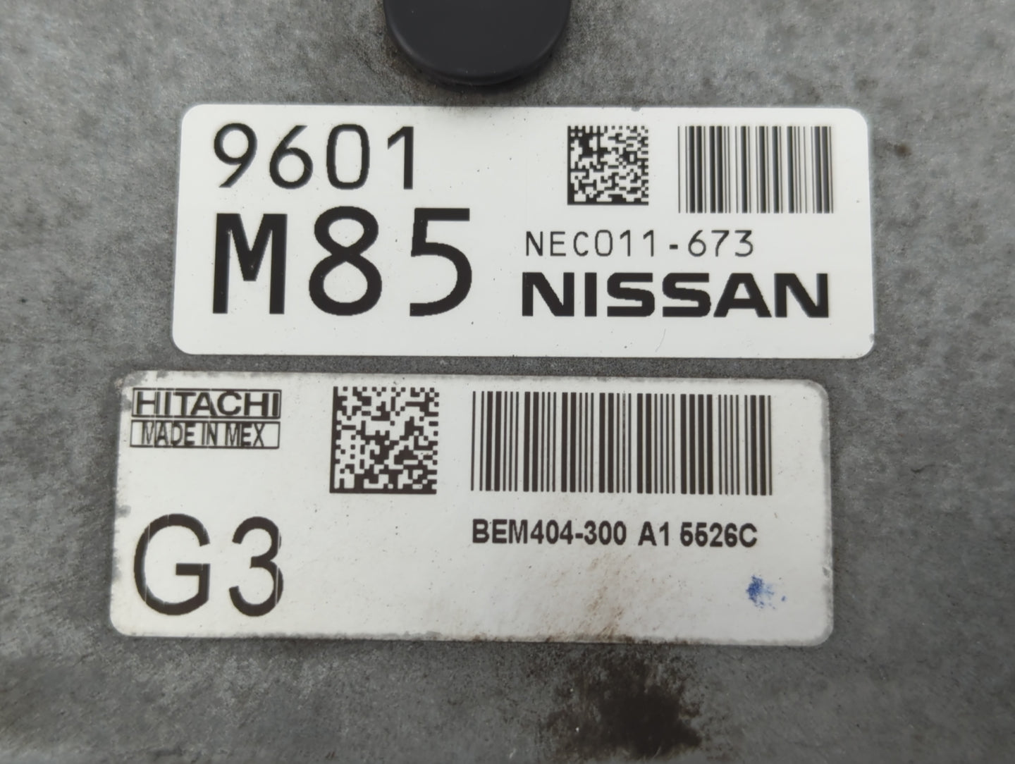 2013-2015 Nissan Sentra PCM Engine Control Computer ECU ECM PCU OEM P/N:9601 M85 NEC011-673 Fits Fits 2013 2014 2015 OEM Use