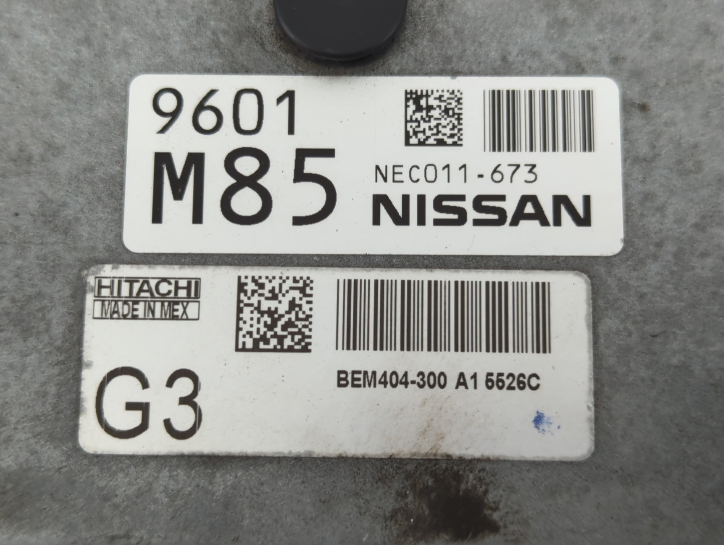 2013-2015 Nissan Sentra PCM Engine Control Computer ECU ECM PCU OEM P/N:9601 M85 NEC011-673 Fits Fits 2013 2014 2015 OEM Use
