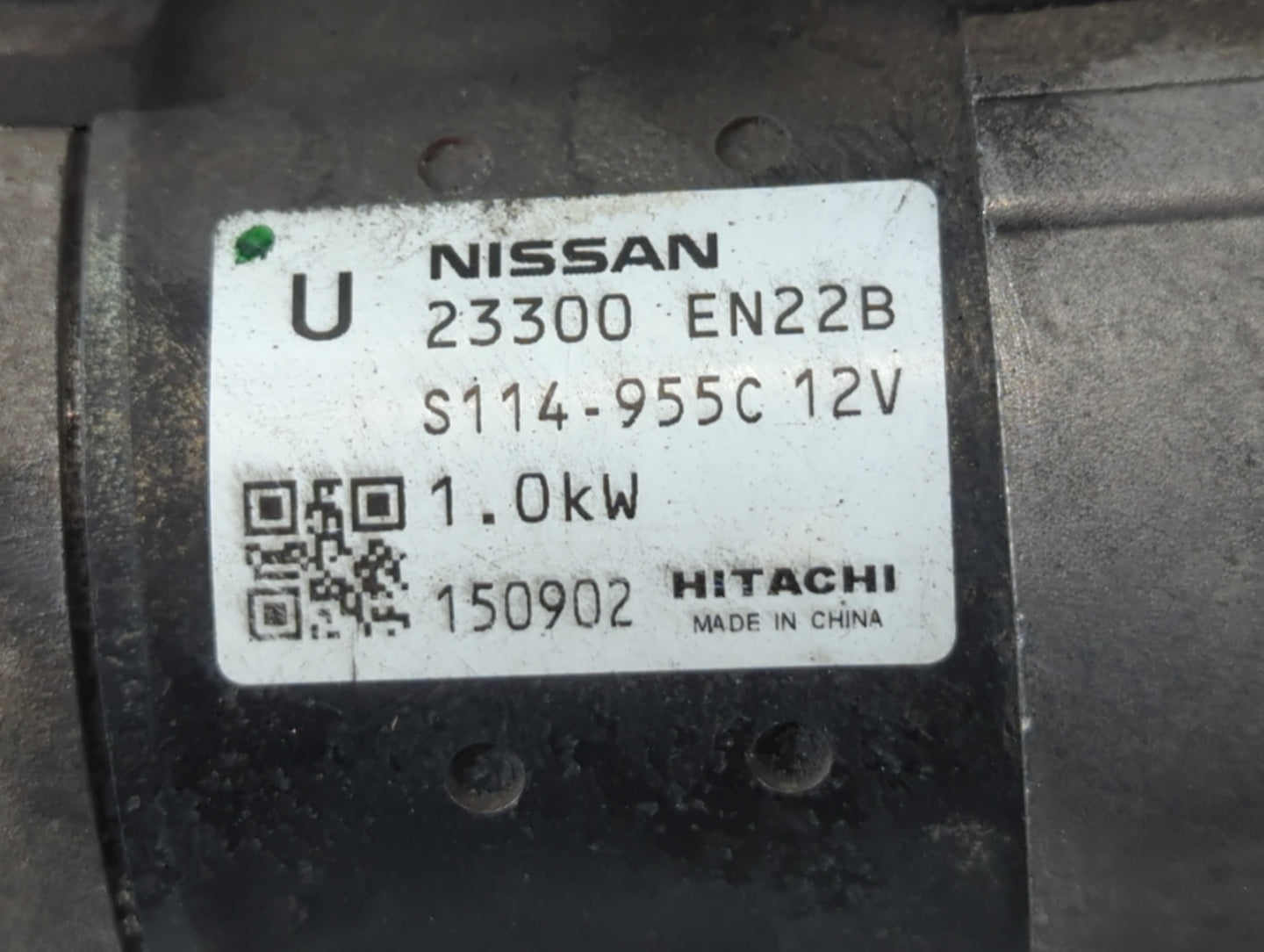 2013-2019 Nissan Sentra Car Starter Motor Solenoid OEM P/N:23300 EN22B Fits Fits 2013 2014 2015 2016 2017 2018 2019 2020 OEM