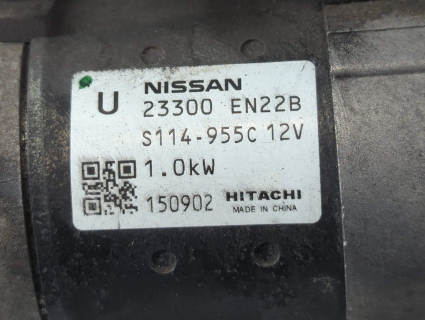 2013-2019 Nissan Sentra Car Starter Motor Solenoid OEM P/N:23300 EN22B Fits Fits 2013 2014 2015 2016 2017 2018 2019 2020 OEM