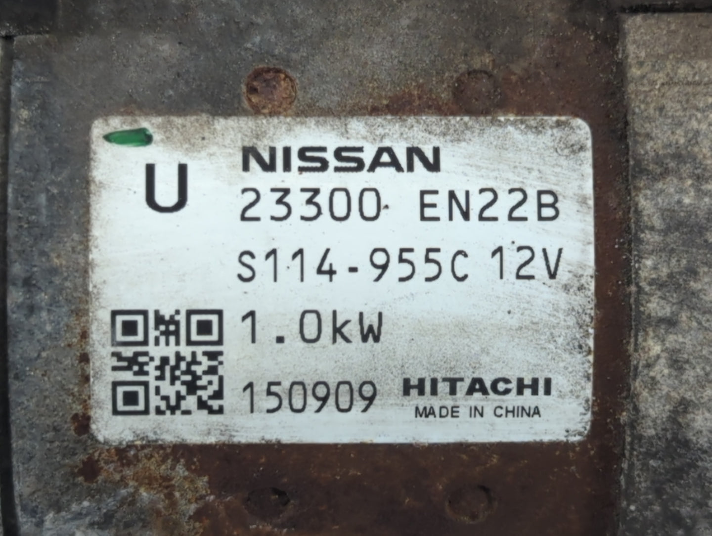 2013-2019 Nissan Sentra Car Starter Motor Solenoid OEM P/N:S114-955C 23300 EN22B Fits Fits 2013 2014 2015 2016 2017 2018 201