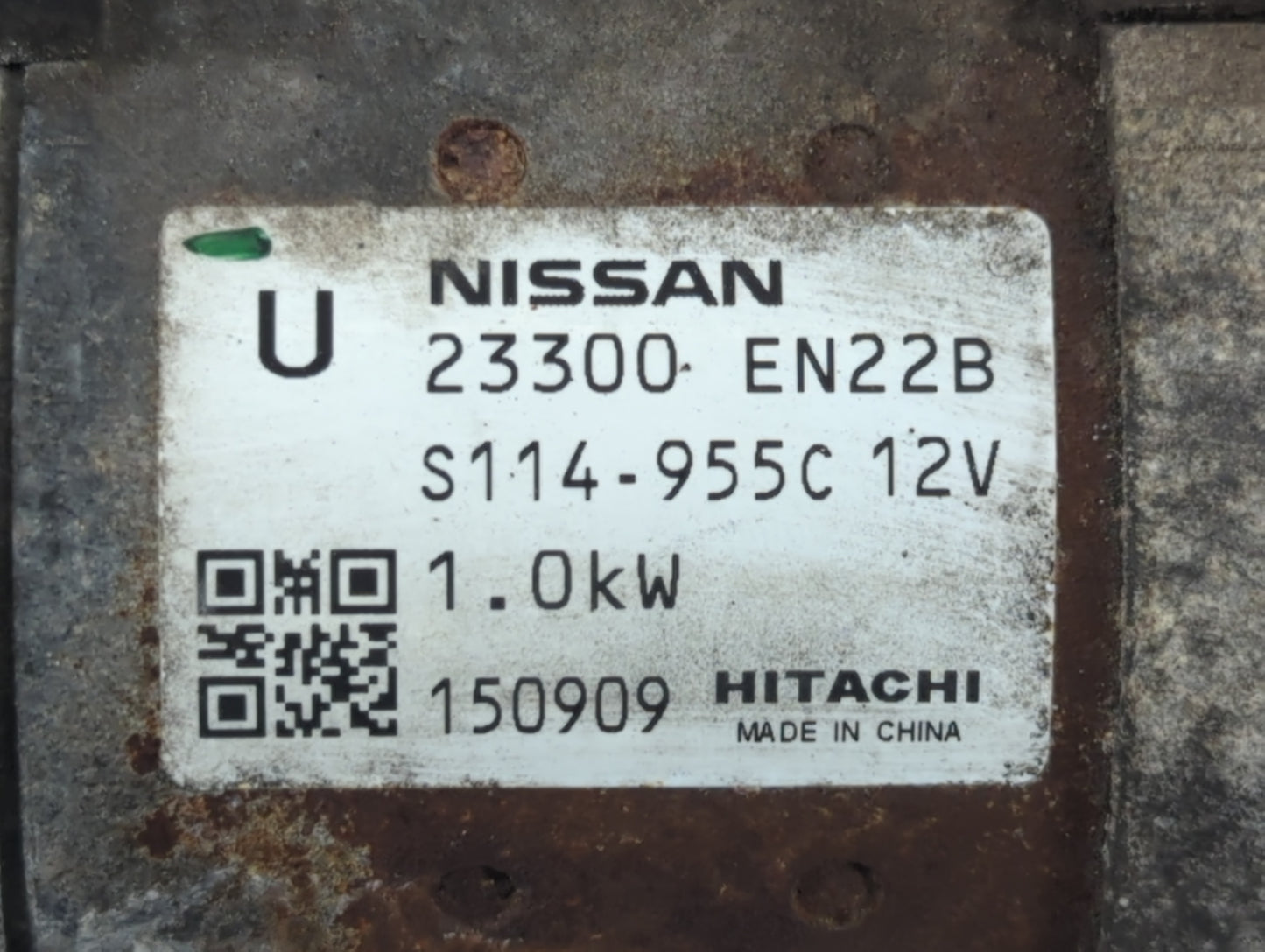 2013-2019 Nissan Sentra Car Starter Motor Solenoid OEM P/N:S114-955C 23300 EN22B Fits Fits 2013 2014 2015 2016 2017 2018 201