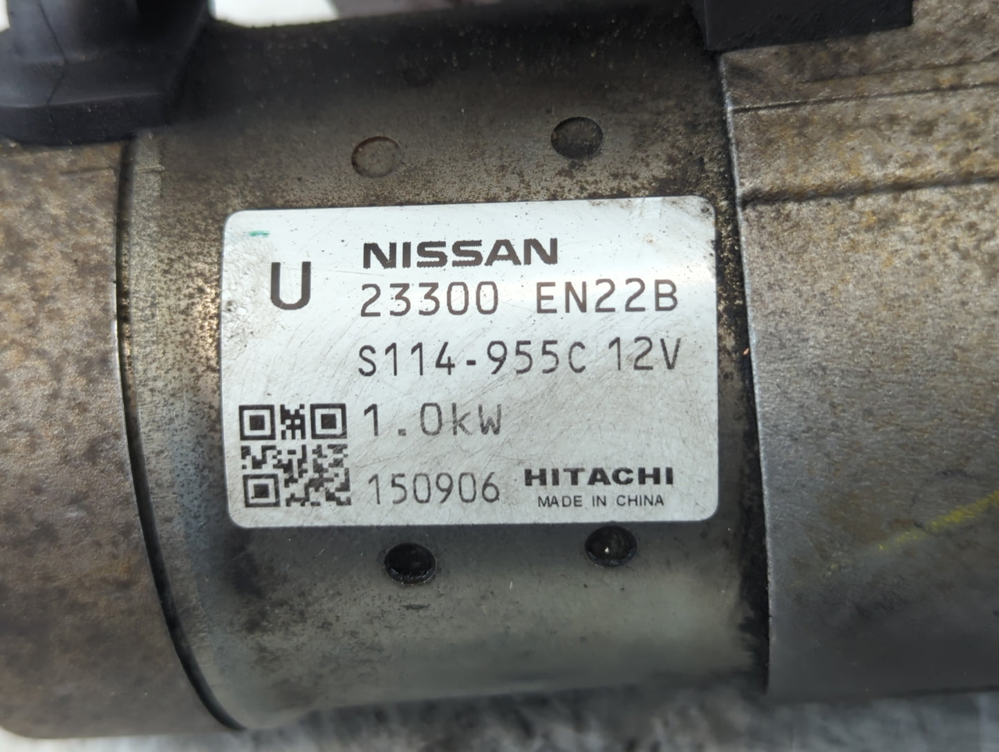 2013-2019 Nissan Sentra Car Starter Motor Solenoid OEM P/N:S114 955C 23300 EN22B Fits Fits 2013 2014 2015 2016 2017 2018 201