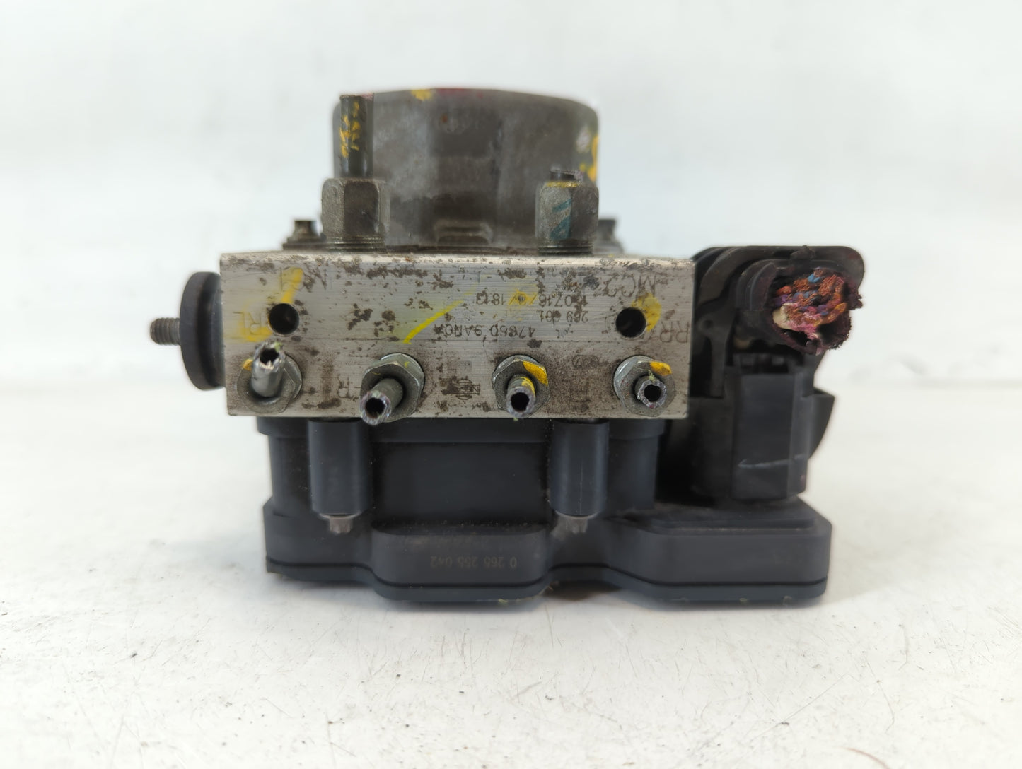 2015 Nissan Sentra ABS Pump Control Module Replacement P/N:47660 9AN0A Fits OEM Used Auto Parts - Oemusedautoparts1.com