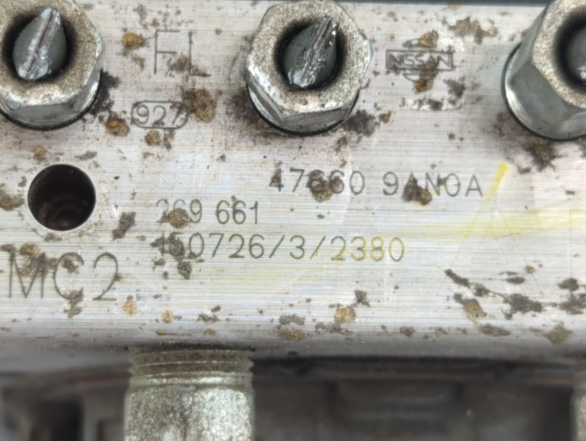 2015 Nissan Sentra Anti-Lock Brake ABS Pump Module Actuator OEM P/N:47660 3SG0C Fits OEM Used Auto Parts - Oemusedautoparts1