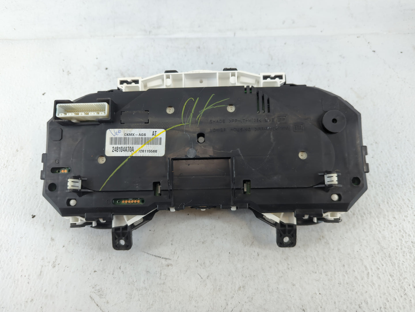 2015 Nissan Sentra Instrument Cluster Speedometer Gauges P/N:248104AT0A Fits OEM Used Auto Parts - Oemusedautoparts1.com