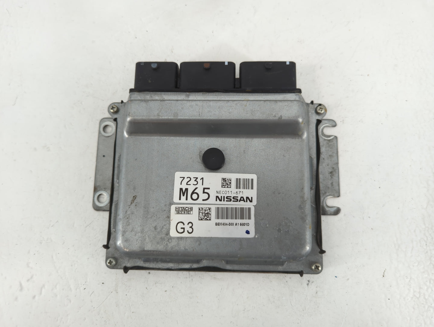 2013-2015 Nissan Sentra PCM Engine Control Computer ECU ECM PCU OEM P/N:NEC011-671 7231 M65 Fits Fits 2013 2014 2015 OEM Use