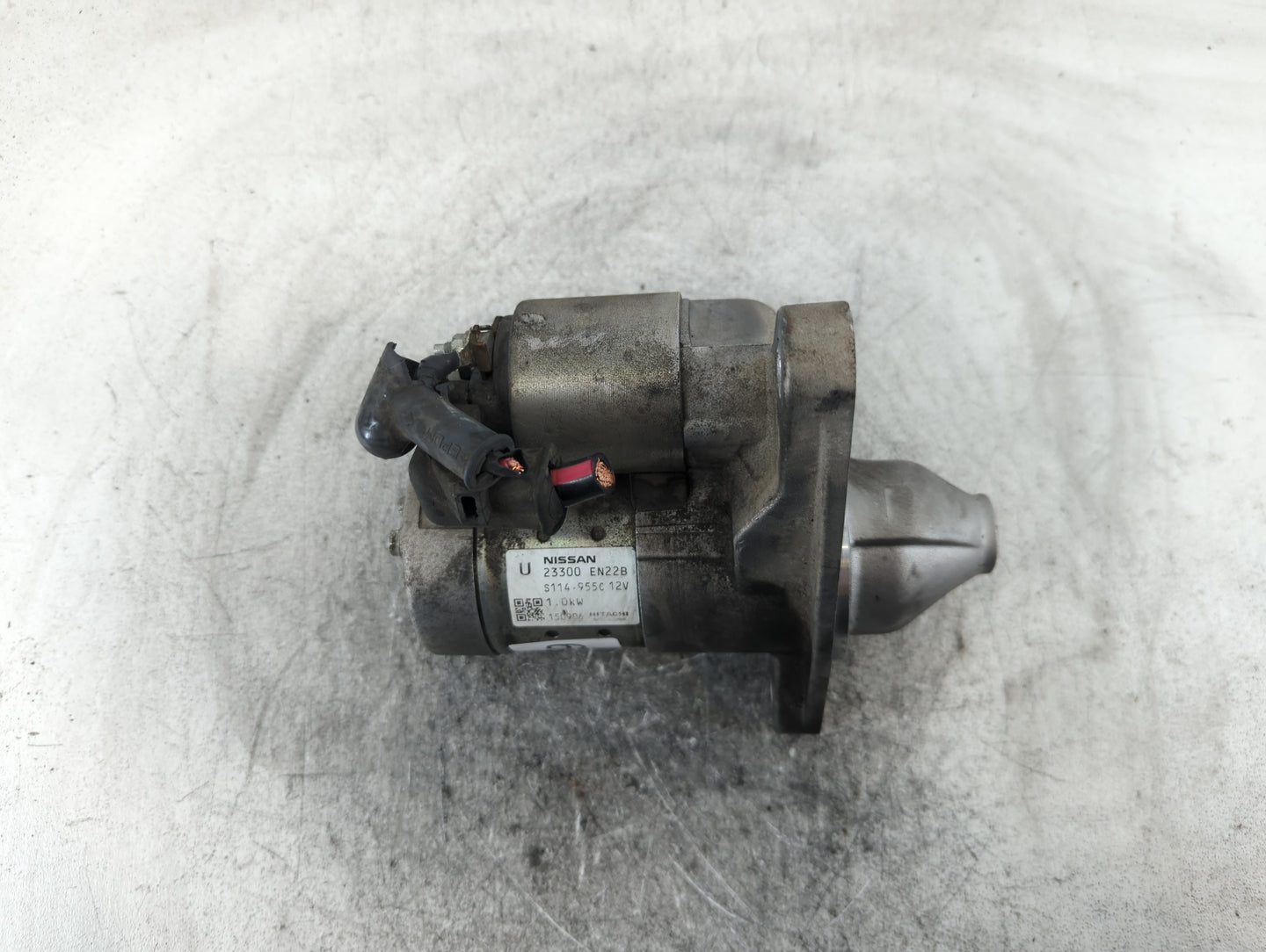 2013-2019 Nissan Sentra Car Starter Motor Solenoid OEM P/N:S114-955C 12V 23300 EN22B Fits OEM Used Auto Parts - Oemusedautop