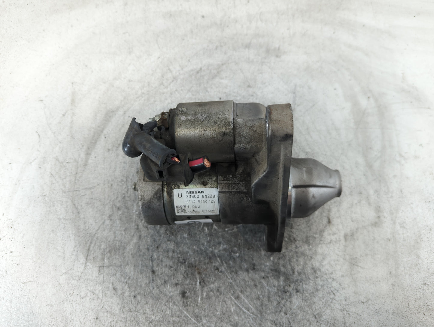 2013-2019 Nissan Sentra Car Starter Motor Solenoid OEM P/N:S114-955C 12V 23300 EN22B Fits OEM Used Auto Parts - Oemusedautop