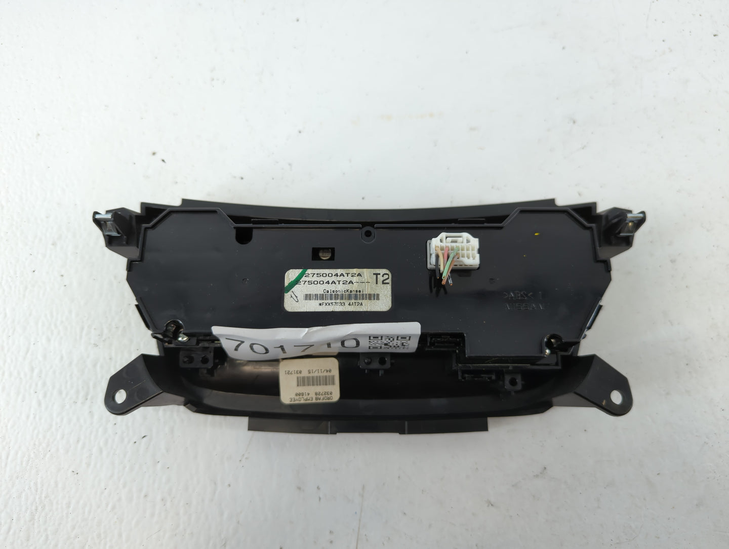 2015-2017 Nissan Sentra Climate Control Module Temperature AC/Heater Replacement P/N:275004AT2A-T2 Fits Fits 2015 2016 2017 