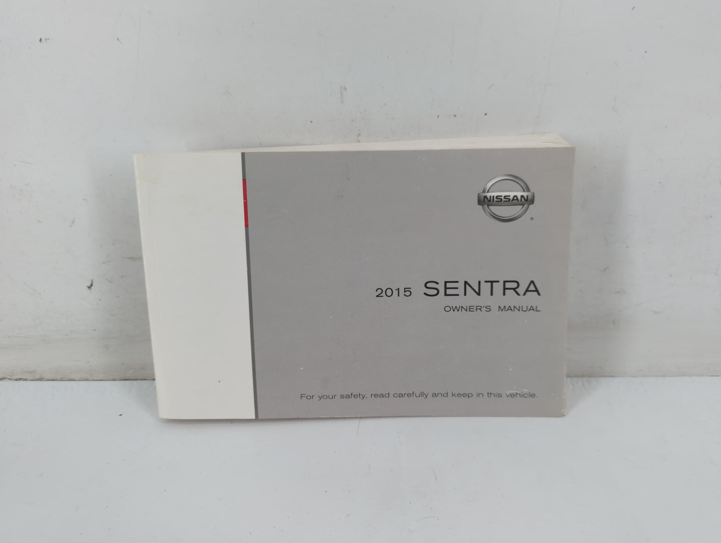 2015 Nissan Sentra Owners Manual Book Guide P/N:OM15EM 0B17U1 OEM Used Auto Parts - Oemusedautoparts1.com
