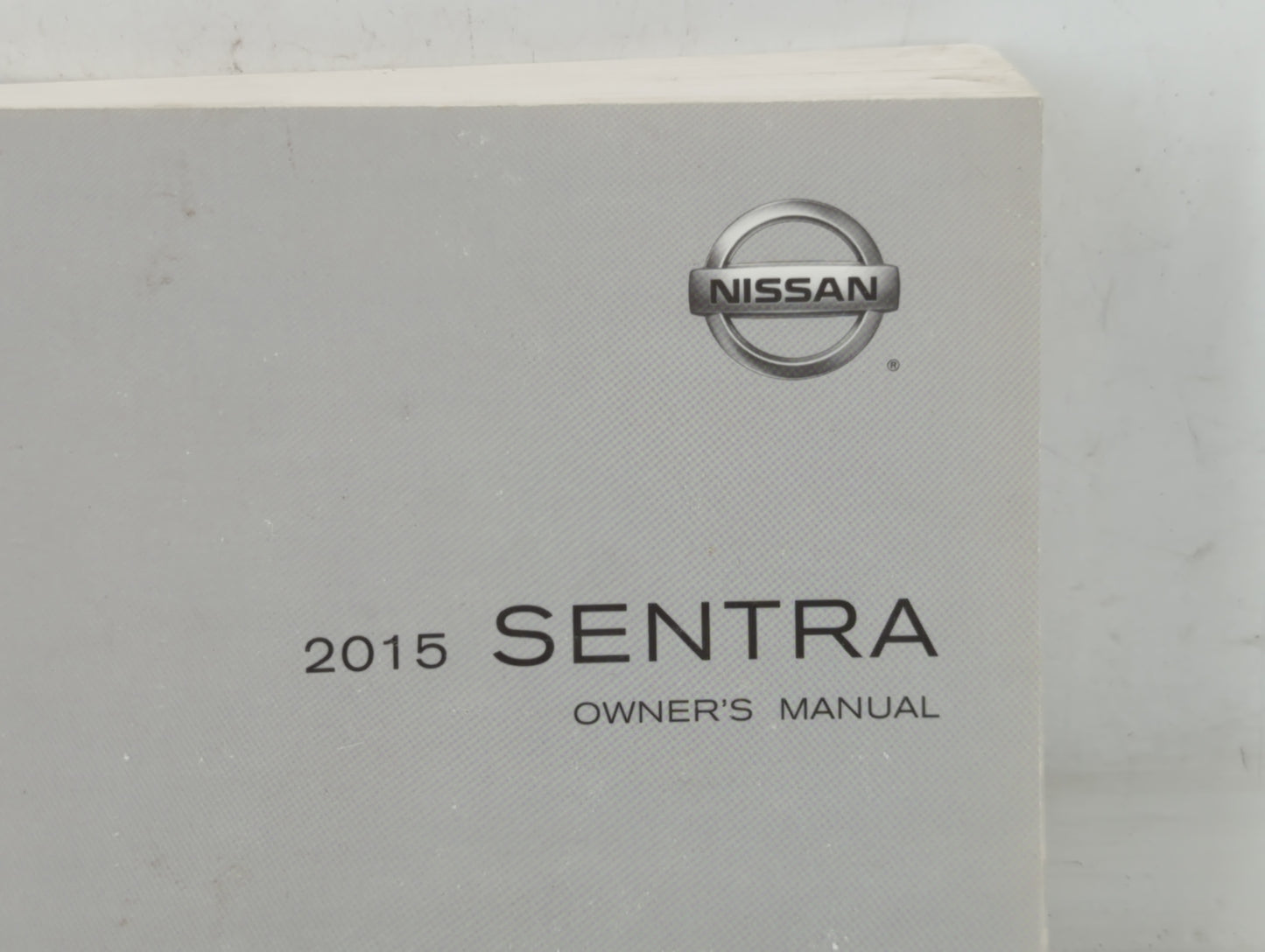 2015 Nissan Sentra Owners Manual Book Guide P/N:OM15EM 0B17U1 OEM Used Auto Parts - Oemusedautoparts1.com