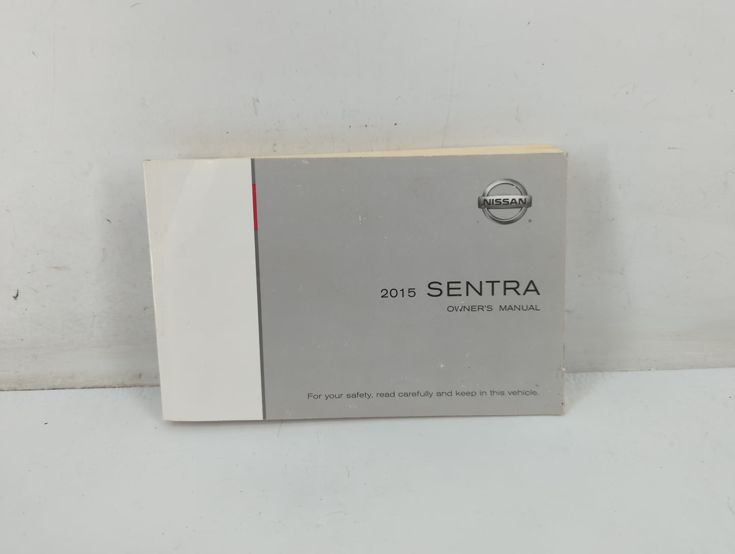 2015 Nissan Sentra Owners Manual Book Guide P/N:OM15EM 0B17U0 OEM Used Auto Parts - Oemusedautoparts1.com