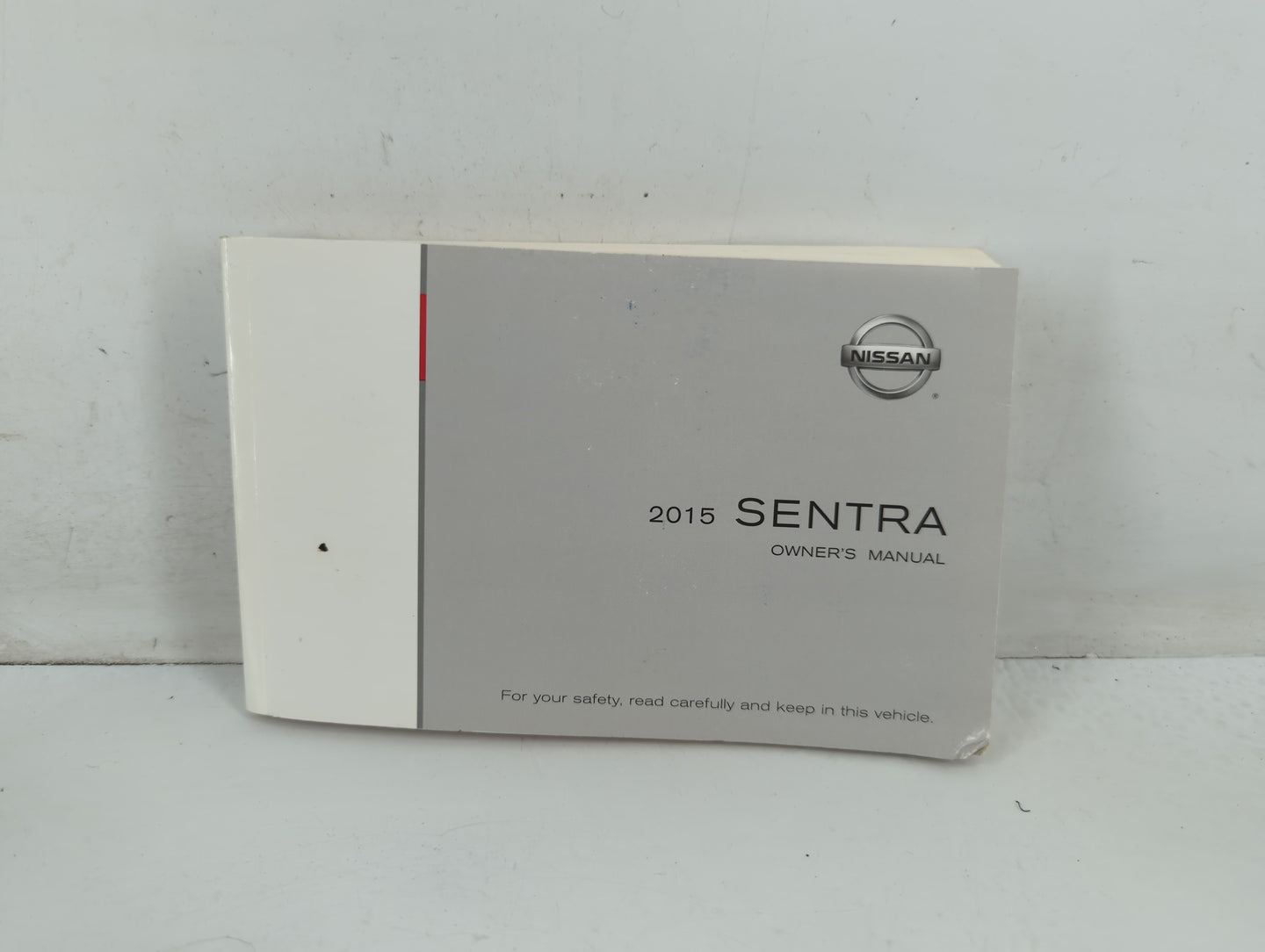 2015 Nissan Sentra Owners Manual Book Guide P/N:OM15EM 0B17U1 OEM Used Auto Parts - Oemusedautoparts1.com