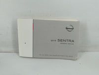 2015 Nissan Sentra Owners Manual Book Guide P/N:OM15EM 0B17U1 OEM Used Auto Parts - Oemusedautoparts1.com