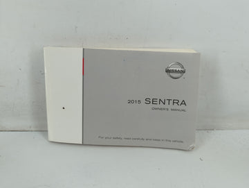 2015 Nissan Sentra Owners Manual Book Guide P/N:OM15EM 0B17U1 OEM Used Auto Parts - Oemusedautoparts1.com