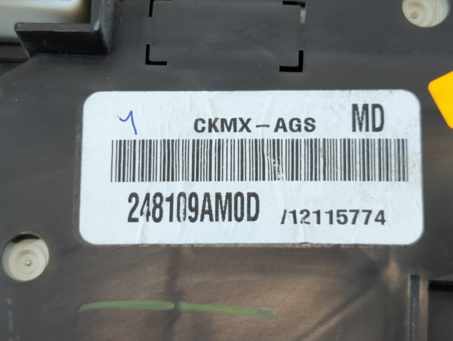 2015 Nissan Sentra Instrument Cluster Speedometer Gauges P/N:248109AM0D Fits OEM Used Auto Parts - Oemusedautoparts1.com