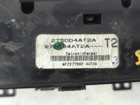2015-2017 Nissan Sentra Climate Control Module Temperature AC/Heater Replacement P/N:275004AT2A Fits Fits 2015 2016 2017 OEM