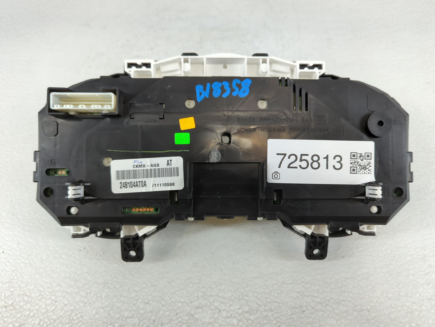 2015 Nissan Sentra Instrument Cluster Speedometer Gauges P/N:248104AT0A Fits OEM Used Auto Parts - Oemusedautoparts1.com