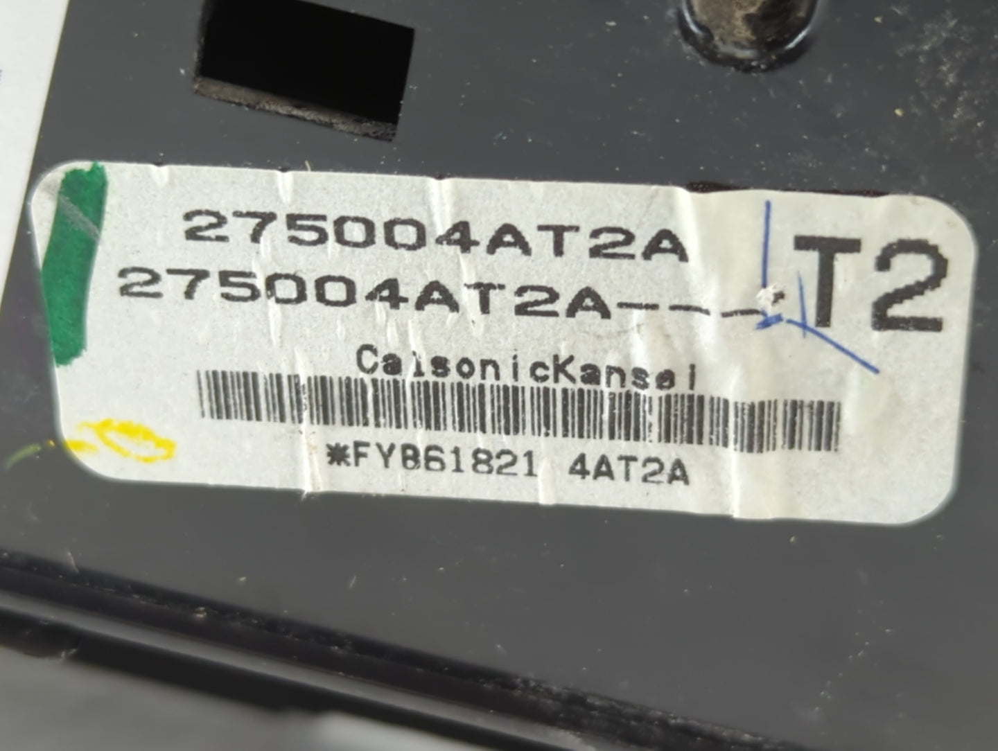2015-2017 Nissan Sentra Climate Control Module Temperature AC/Heater Replacement P/N:275004AT2A Fits Fits 2015 2016 2017 OEM