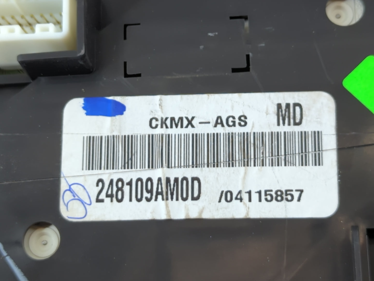 2014-2015 Nissan Sentra Instrument Cluster Speedometer Gauges P/N:248109AM0D CKMX-AGS Fits Fits 2014 2015 OEM Used Auto Part