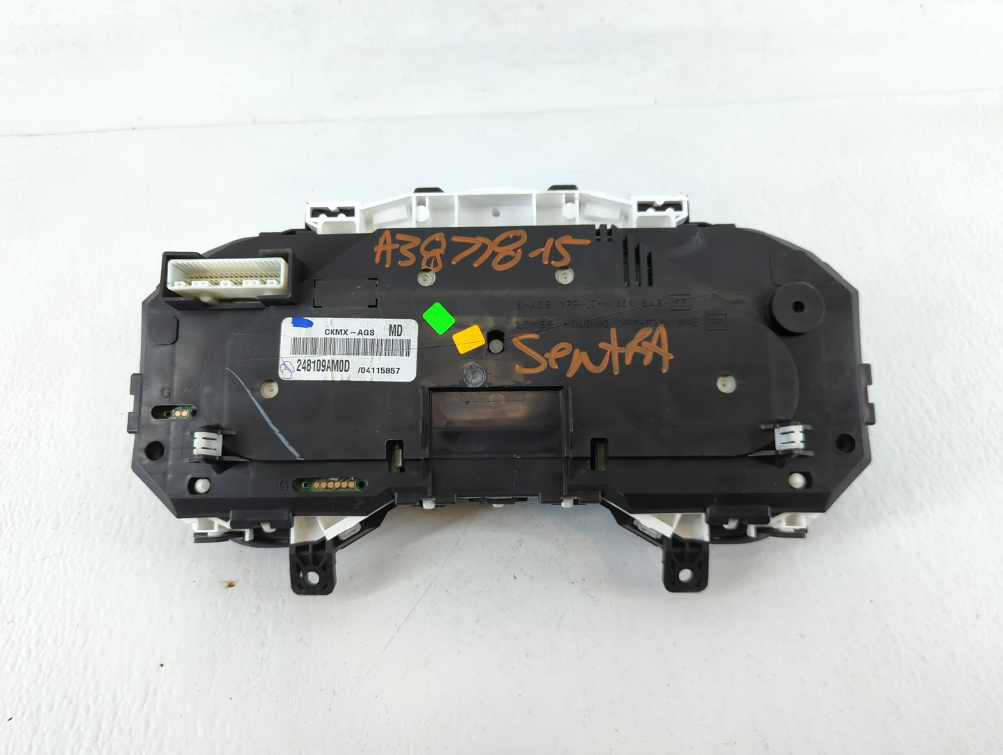 2014-2015 Nissan Sentra Instrument Cluster Speedometer Gauges P/N:248109AM0D CKMX-AGS Fits Fits 2014 2015 OEM Used Auto Part