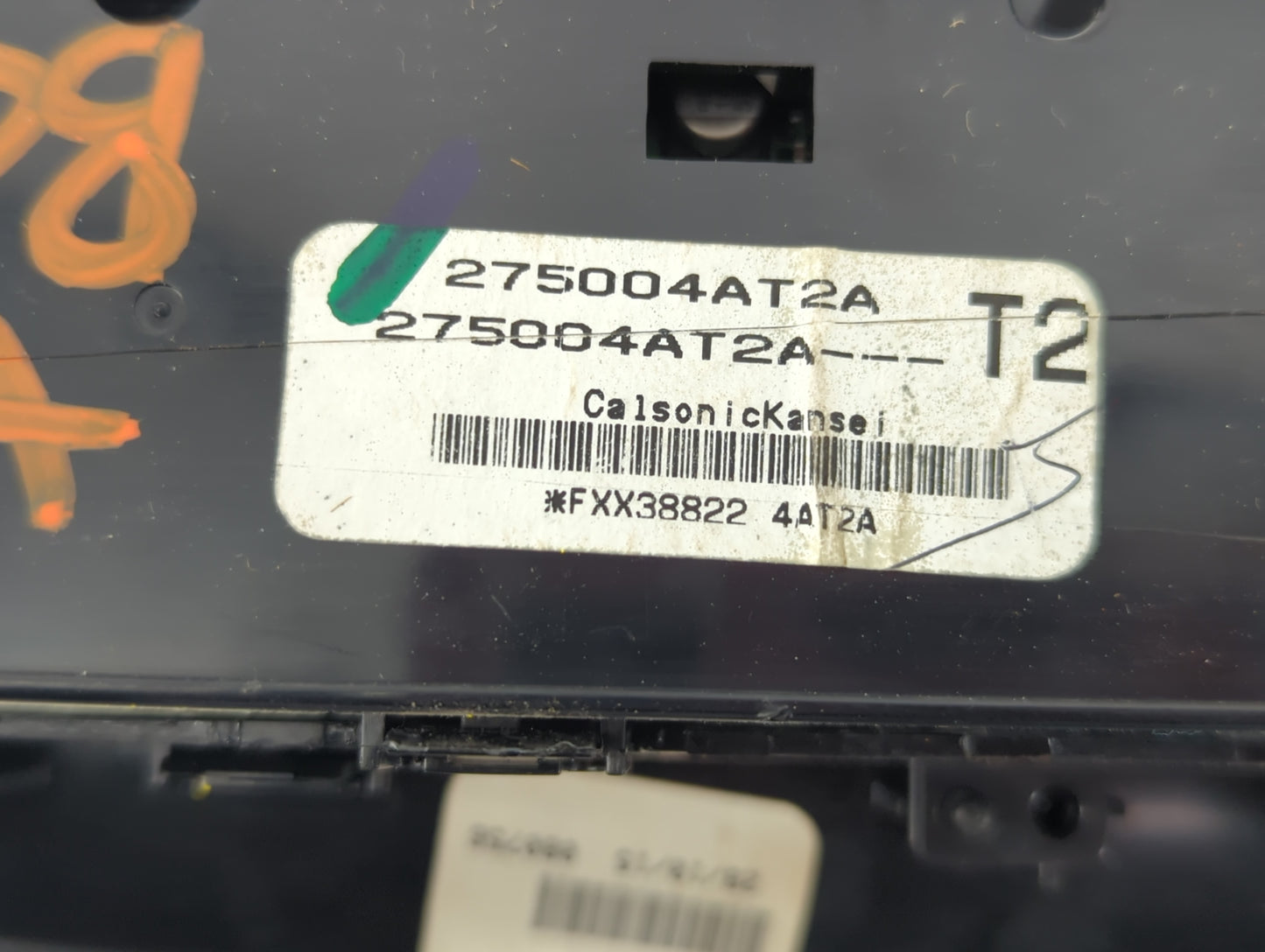 2015-2019 Nissan Sentra Climate Control Module Temperature AC/Heater Replacement P/N:275004AT2A Fits Fits 2015 2016 2017 201
