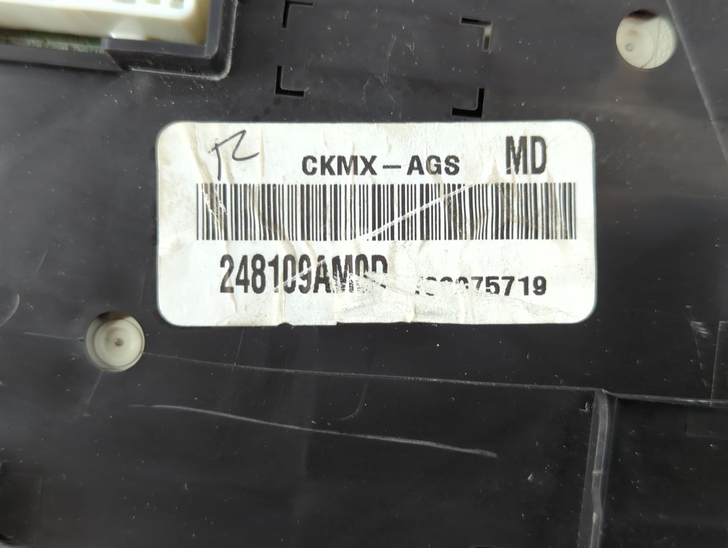 2014-2015 Nissan Sentra Instrument Cluster Speedometer Gauges P/N:CKMX-AGS 248109AM0D Fits Fits 2014 2015 OEM Used Auto Part