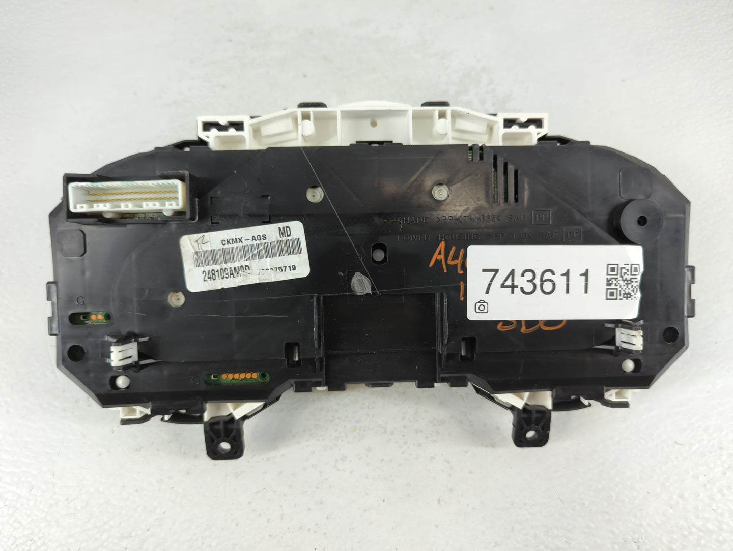 2014-2015 Nissan Sentra Instrument Cluster Speedometer Gauges P/N:CKMX-AGS 248109AM0D Fits Fits 2014 2015 OEM Used Auto Part