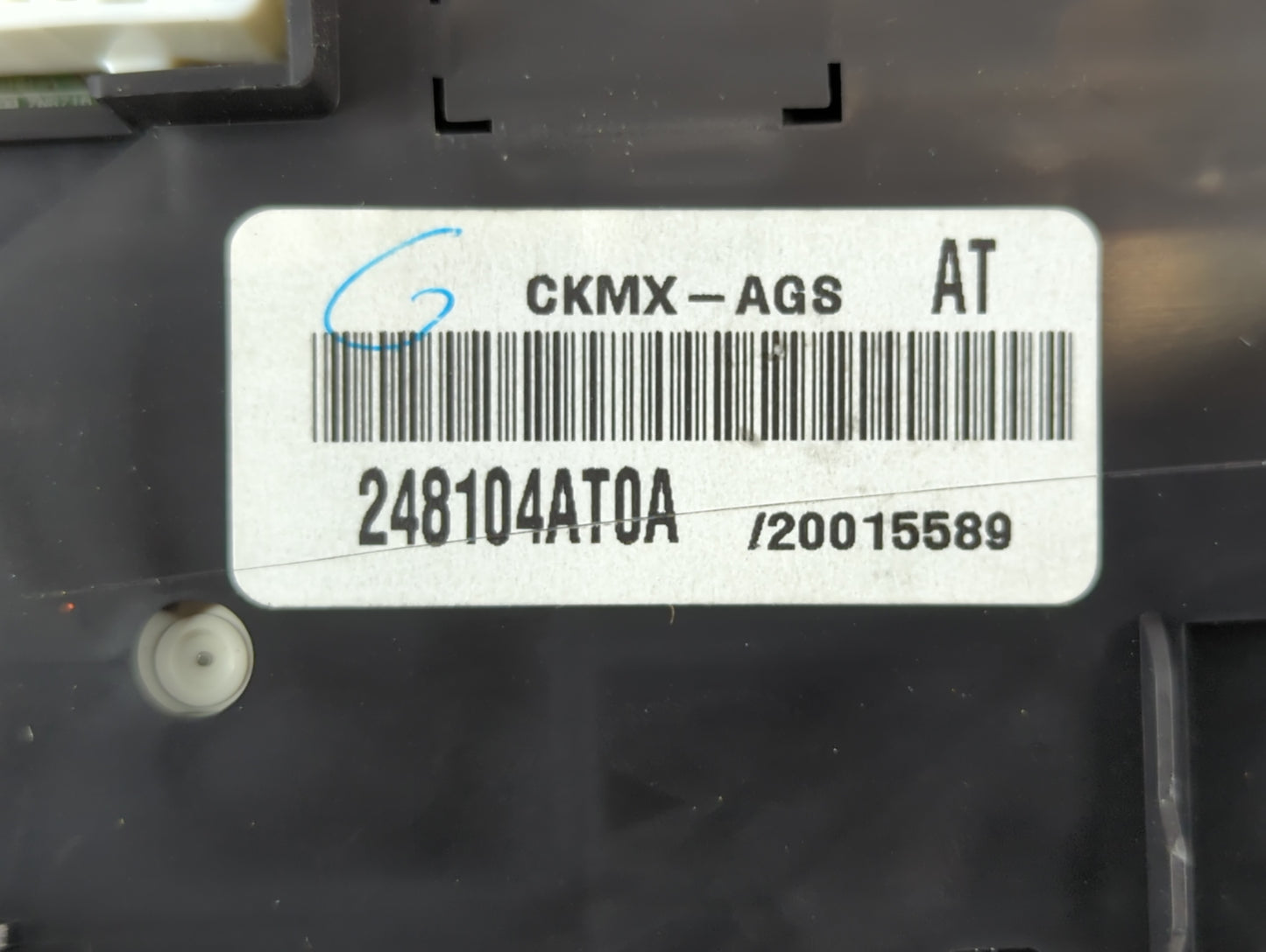 2015 Nissan Sentra Instrument Cluster Speedometer Gauges P/N:248104AT0A Fits OEM Used Auto Parts - Oemusedautoparts1.com