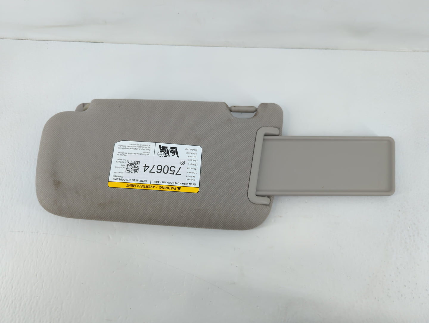 2013-2019 Nissan Sentra Sun Visor Shade Replacement Passenger Right Mirror Fits Fits 2012 2013 2014 2015 2016 2017 2018 2019