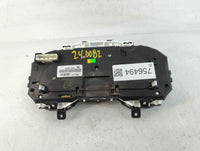 2014-2015 Nissan Sentra Instrument Cluster Speedometer Gauges P/N:CKMX-AGS 248109AM0D Fits Fits 2014 2015 OEM Used Auto Part