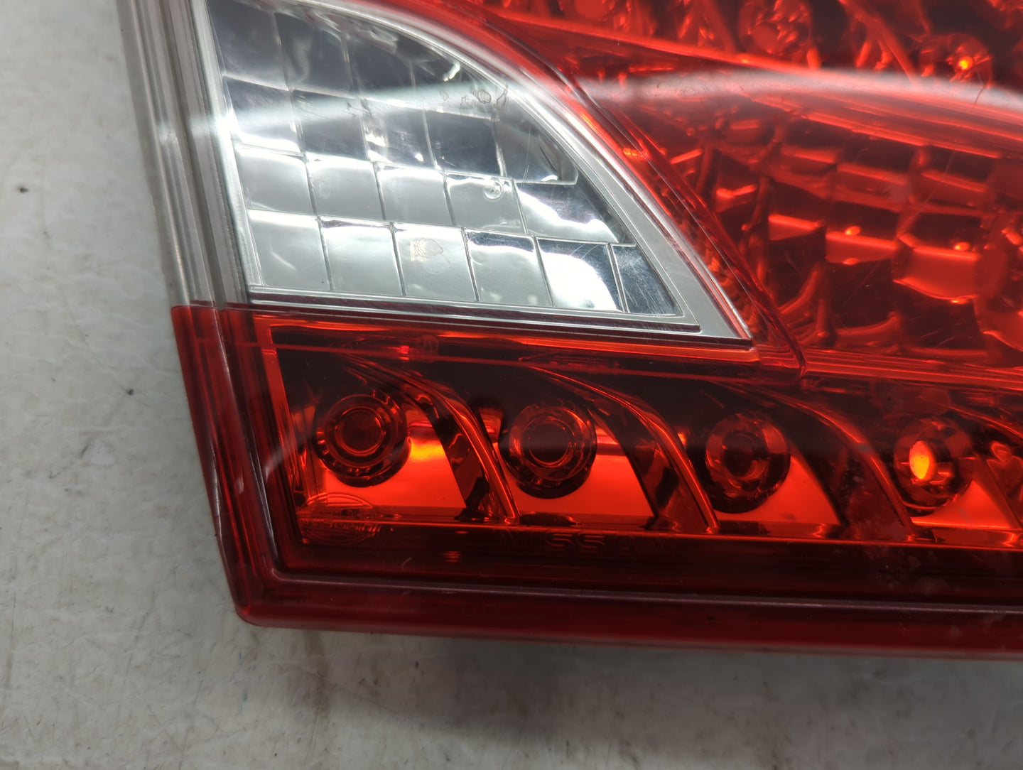 2013-2015 Nissan Sentra Tail Light Assembly Driver Left OEM P/N:183455-01 Fits Fits 2013 2014 2015 OEM Used Auto Parts - Oem