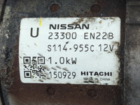 2013-2019 Nissan Sentra Car Starter Motor Solenoid OEM P/N:S114-955C 12V 23300 EN22B Fits OEM Used Auto Parts - Oemusedautop