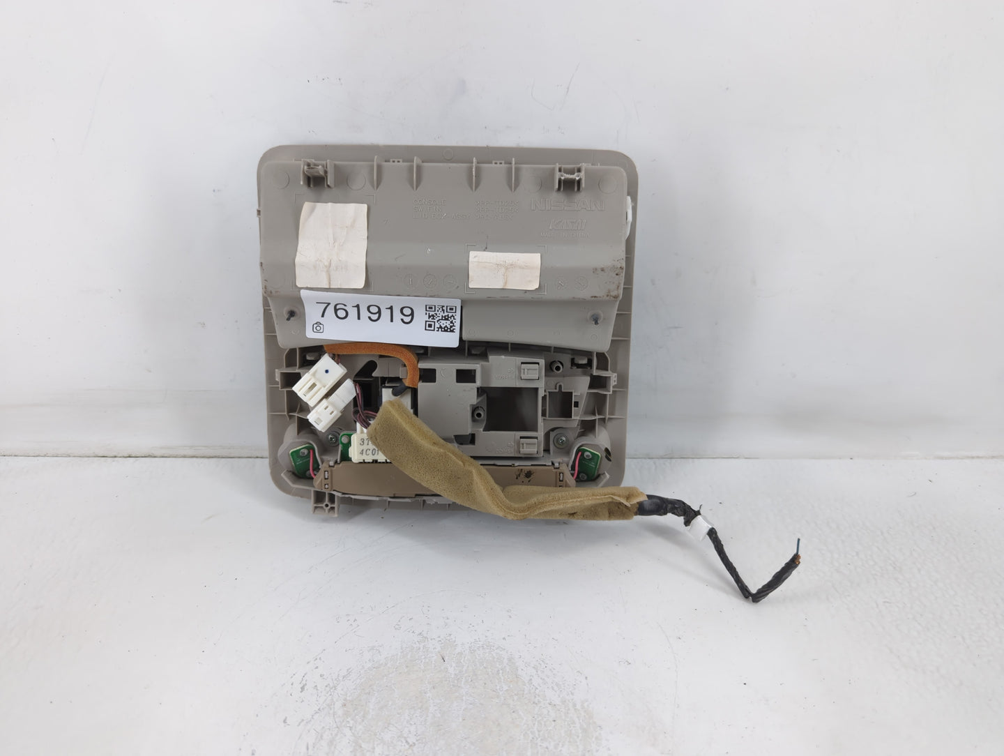 2014-2015 Nissan Sentra Overhead Roof Console 761919 - Oemusedautoparts1.com