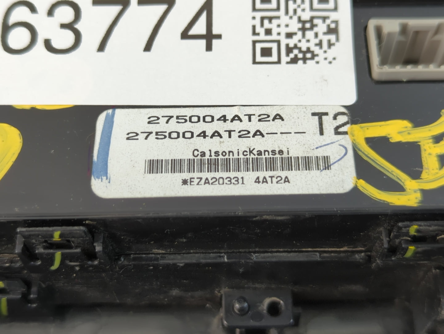 2015-2017 Nissan Sentra Climate Control Module Temperature AC/Heater Replacement P/N:275004AT2A Fits Fits 2015 2016 2017 OEM