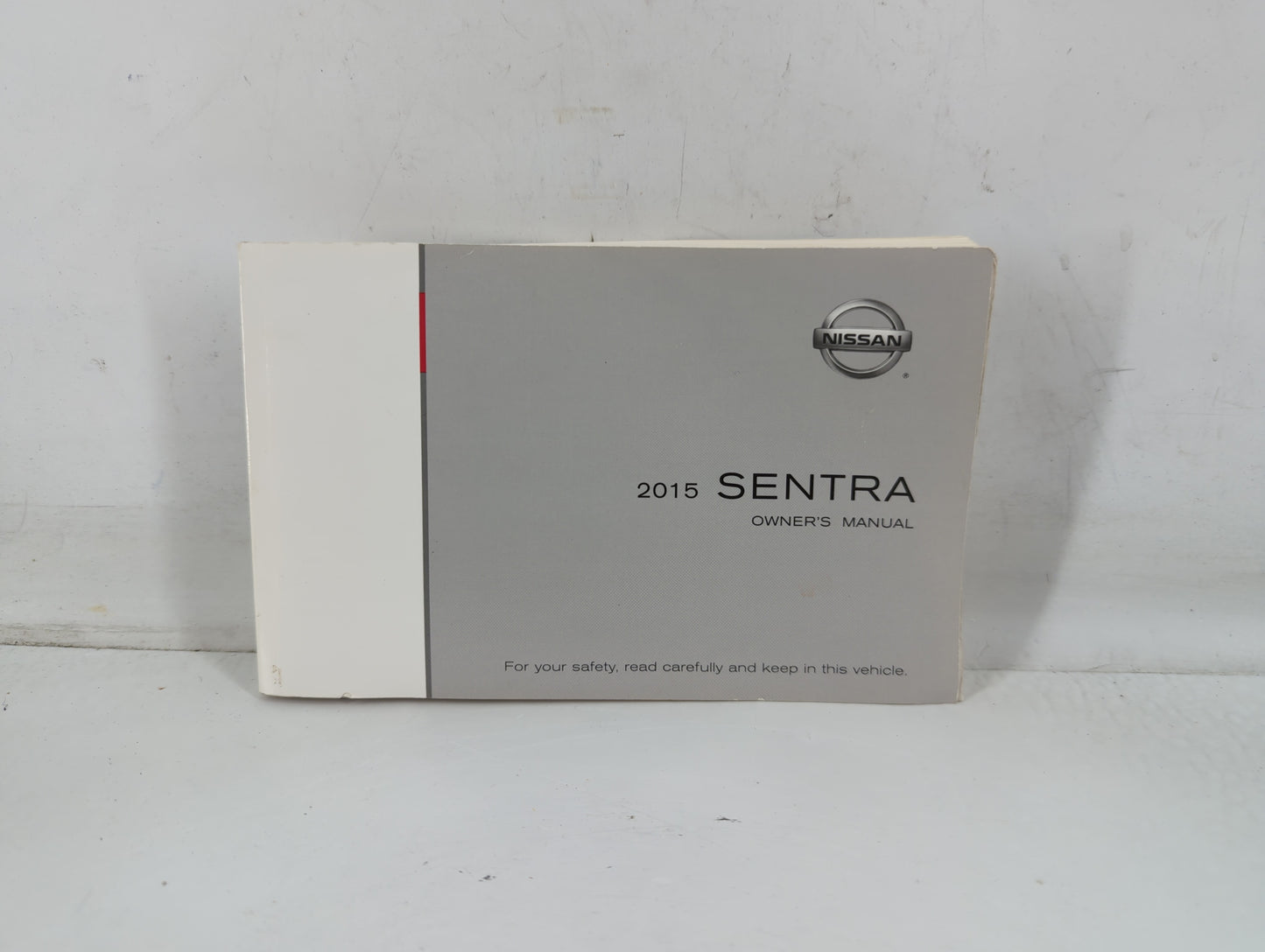 2015 Nissan Sentra Owners Manual Book Guide P/N:OM15EM 0B17U1 OEM Used Auto Parts - Oemusedautoparts1.com